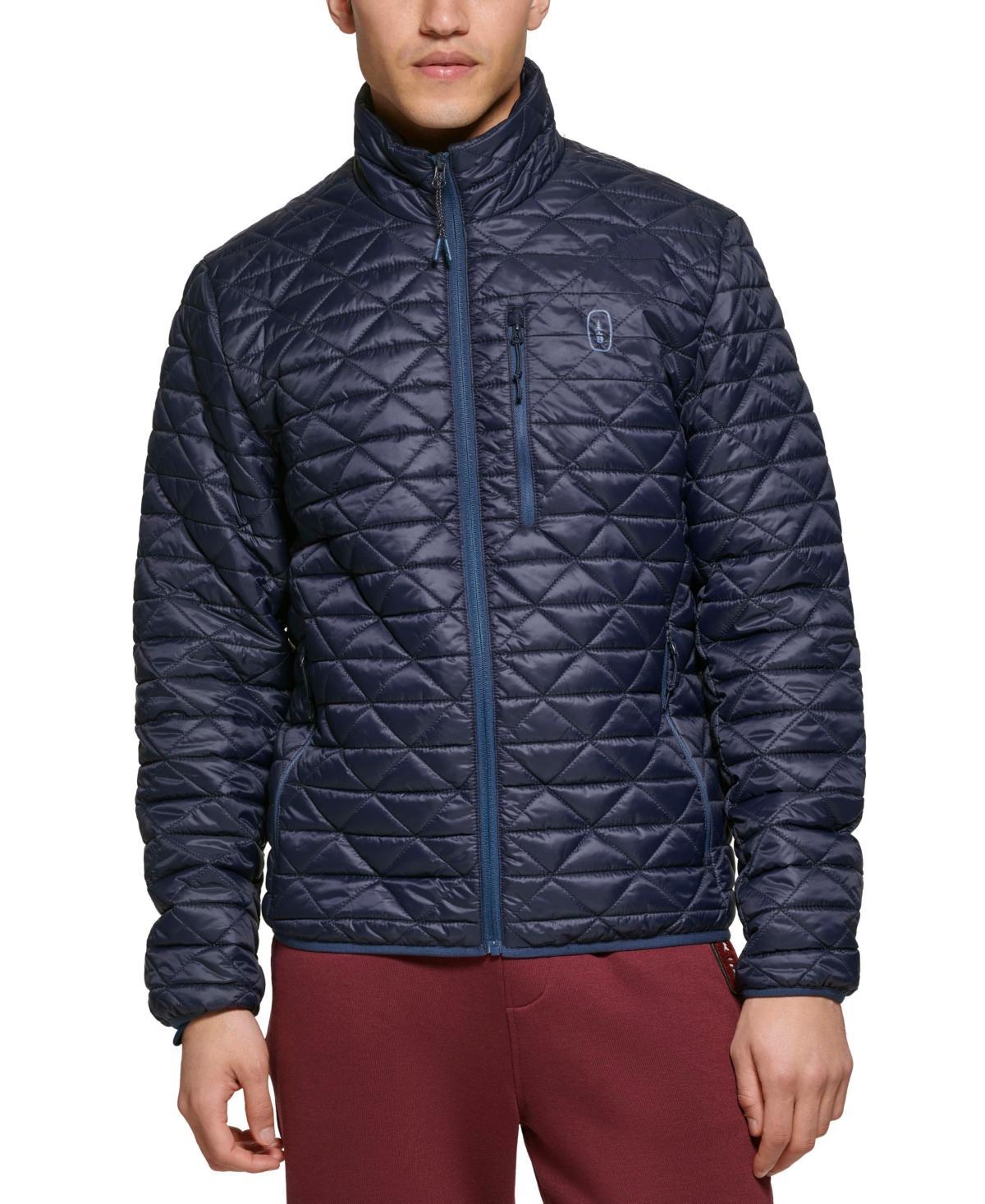 Bass Outdoor Mens Delta Diamond Quilted Packable Puffer Jacket Product Image