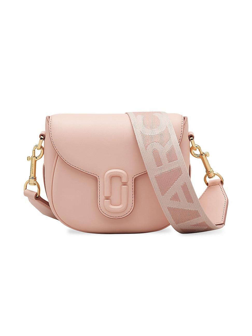 Marc Jacobs The Saddle Bag (Rose) Cross Body Handbags Product Image