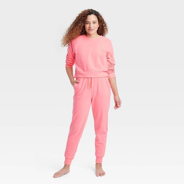 Womens Fleece Lounge Jogger Pajama Pants - Colsie Product Image