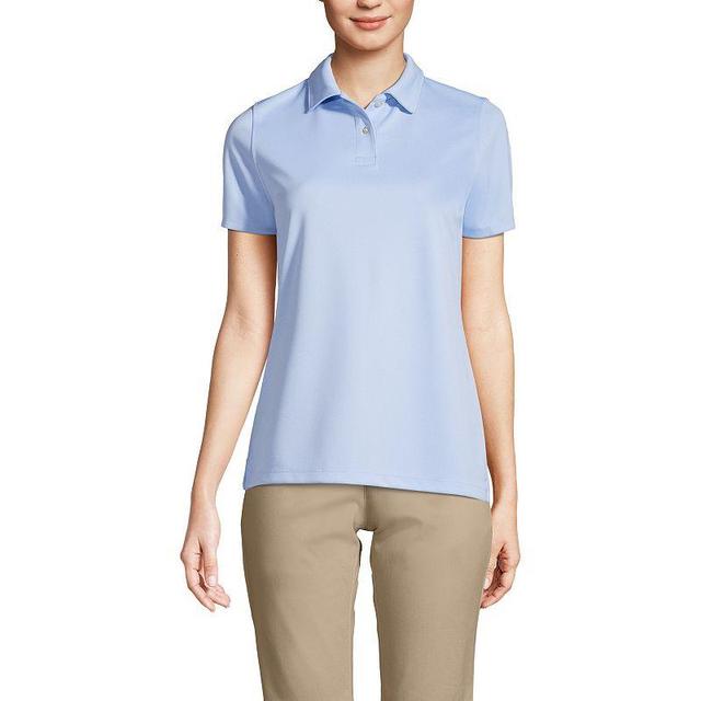 Womens Lands End School Uniform Short Sleeve Pique Polo Shirt Product Image