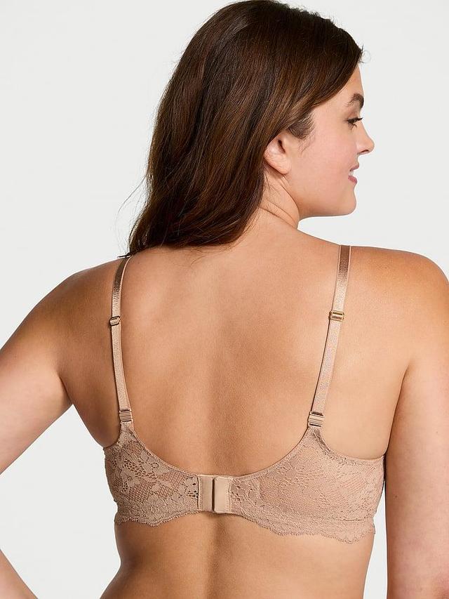 Smooth & Lace Lightly Lined Classic Coverage Demi Bra Product Image