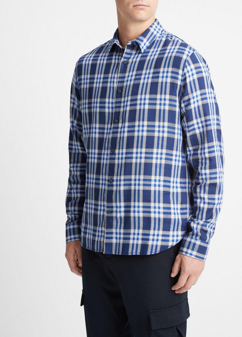 Venice Plaid Long-Sleeve Shirt Product Image