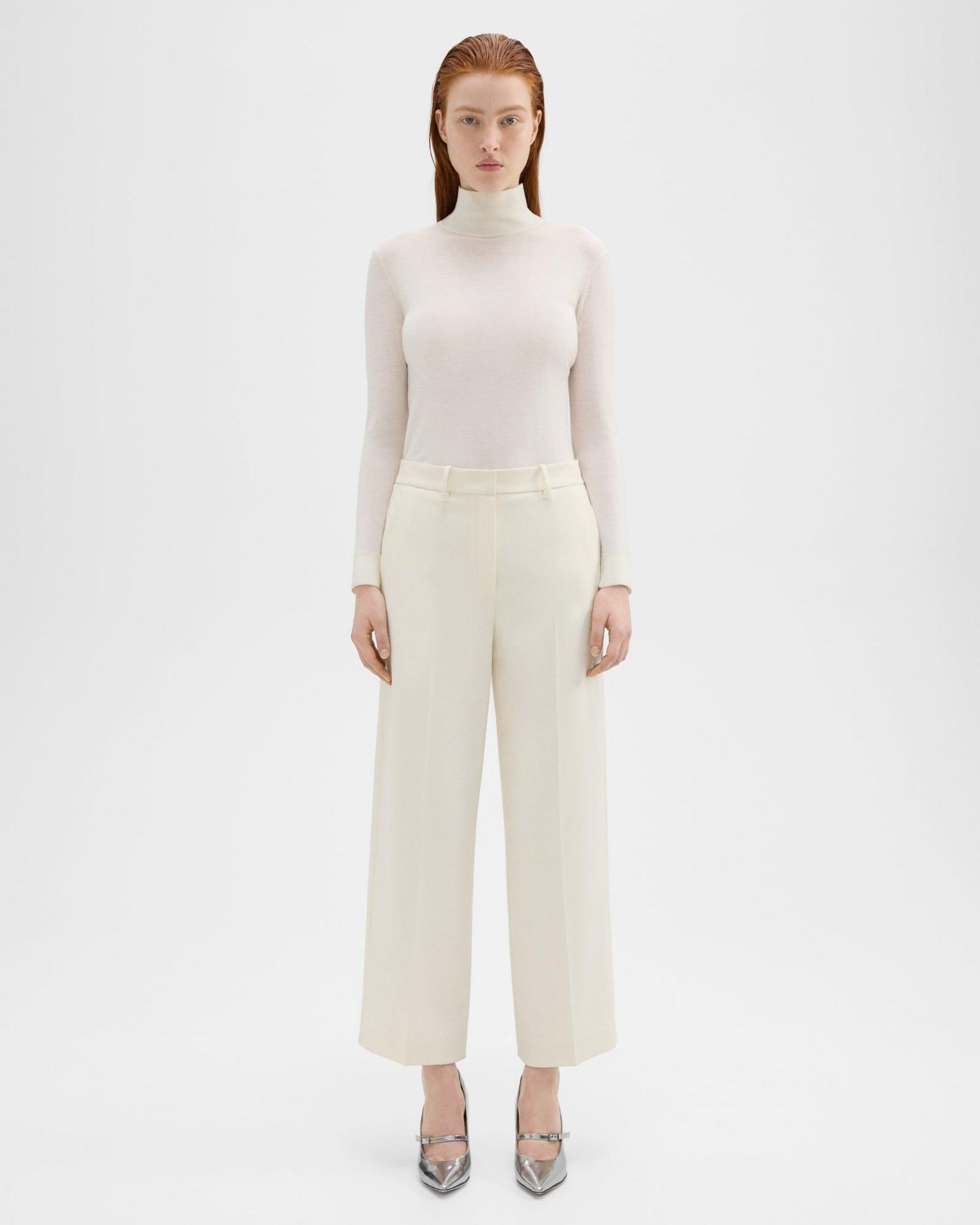 Relaxed Straight Pant in Admiral Crepe Product Image