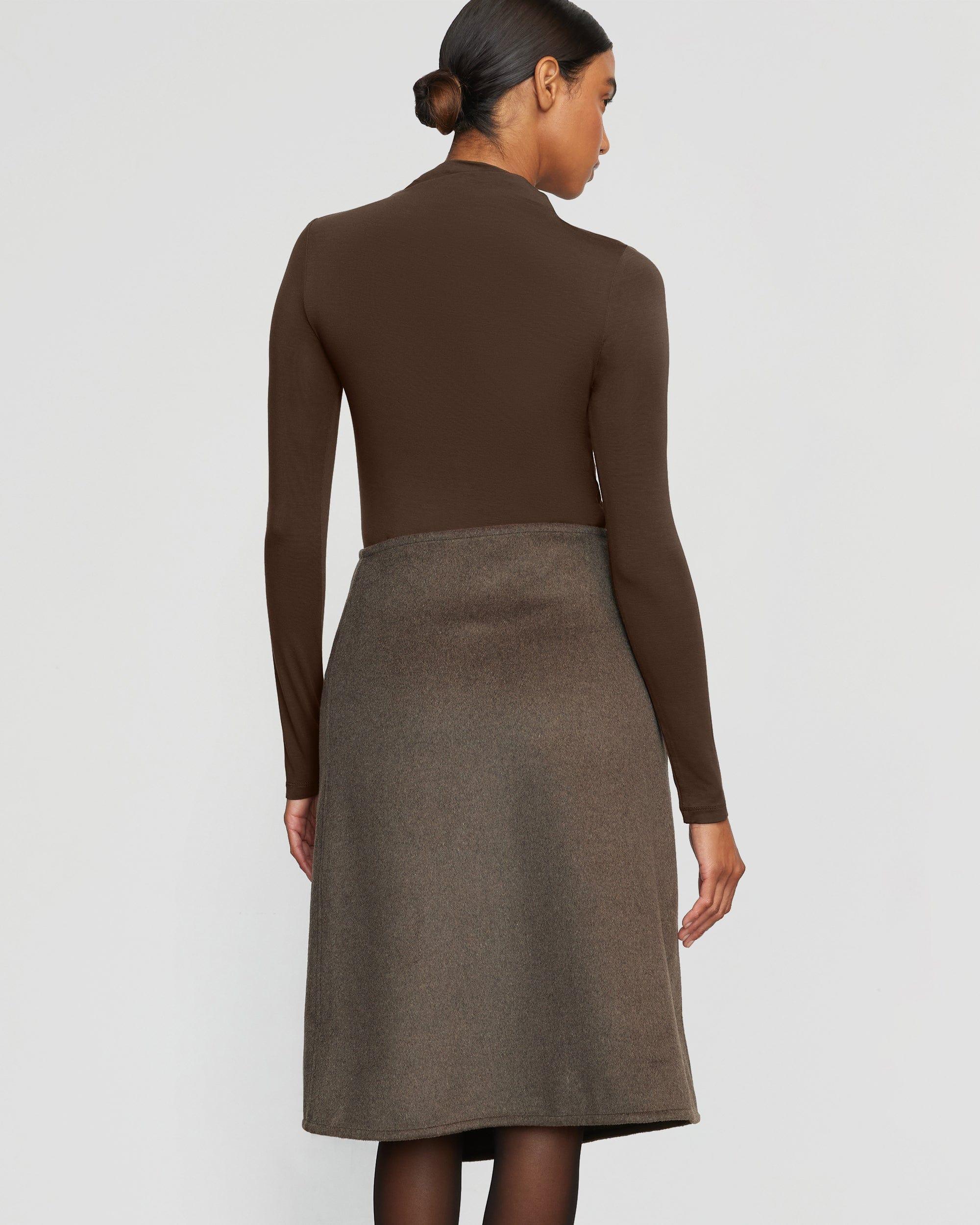 Sadie Asymmetric Wrap Skirt Product Image