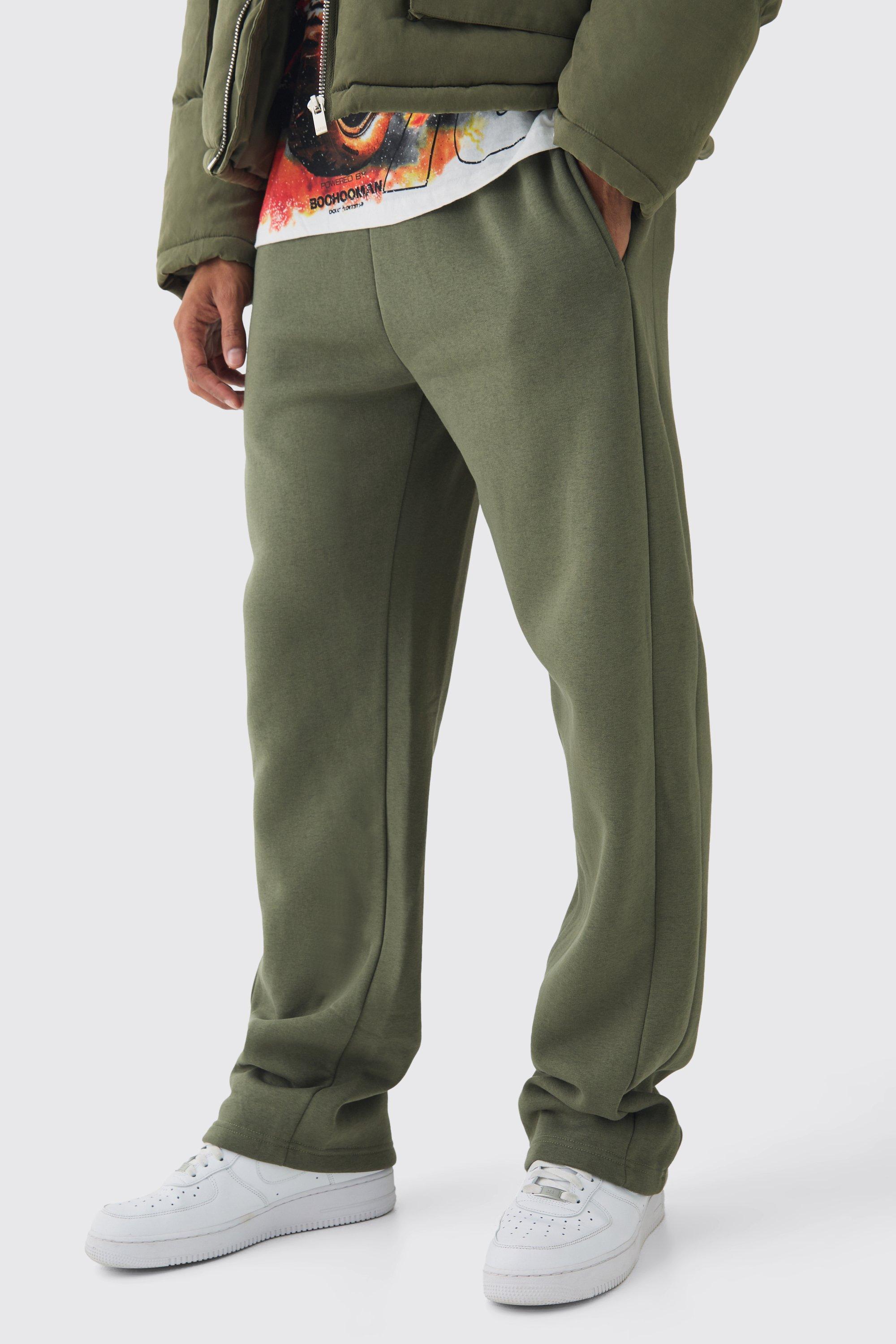 Relaxed Fit Gusset Sweatpants | boohooMAN USA Product Image