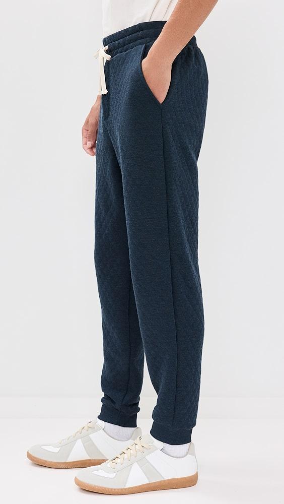 Marine Layer Corbet Quilted Joggers | Shopbop Product Image