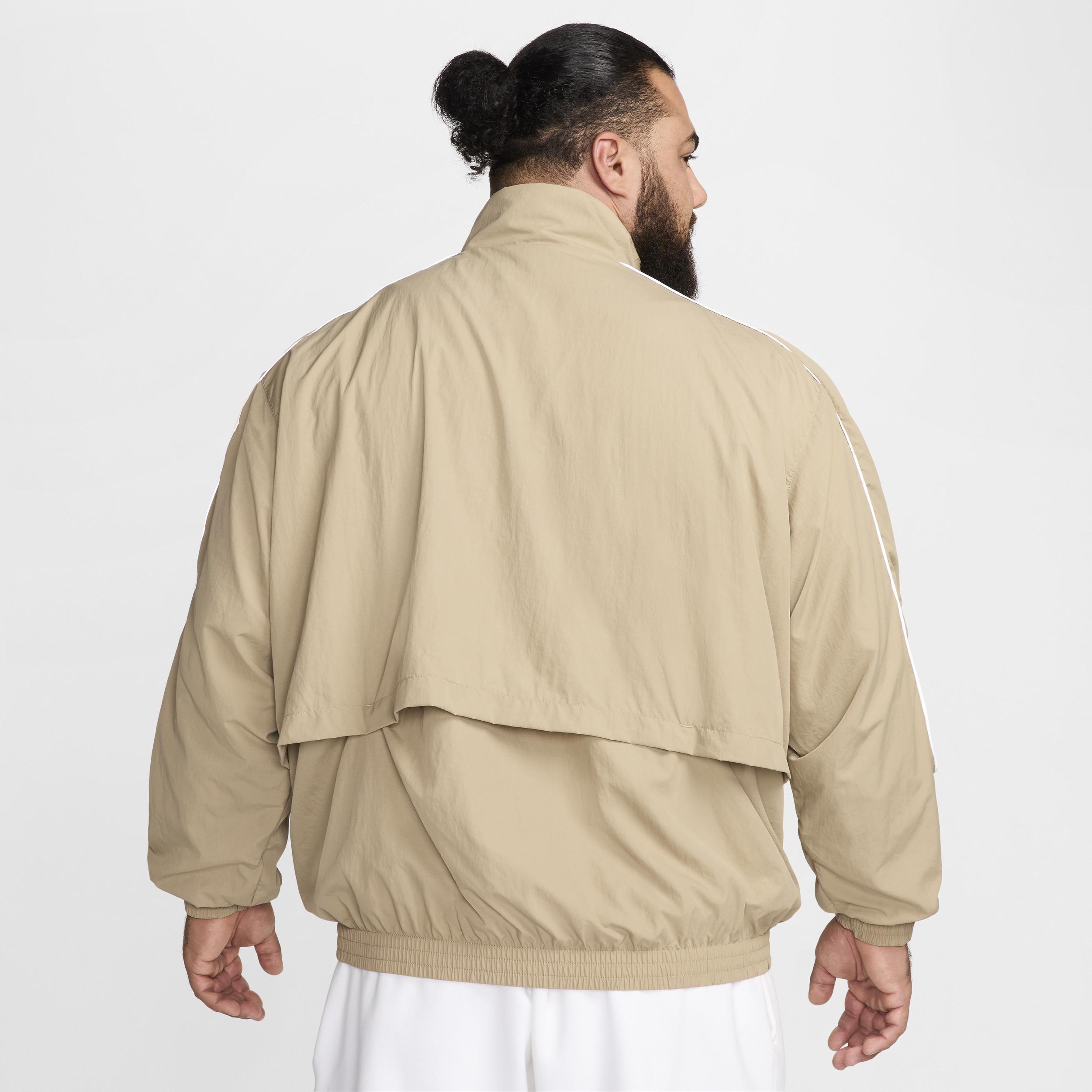 Men's Nike Sportswear Solo Swoosh Woven Track Jacket Product Image