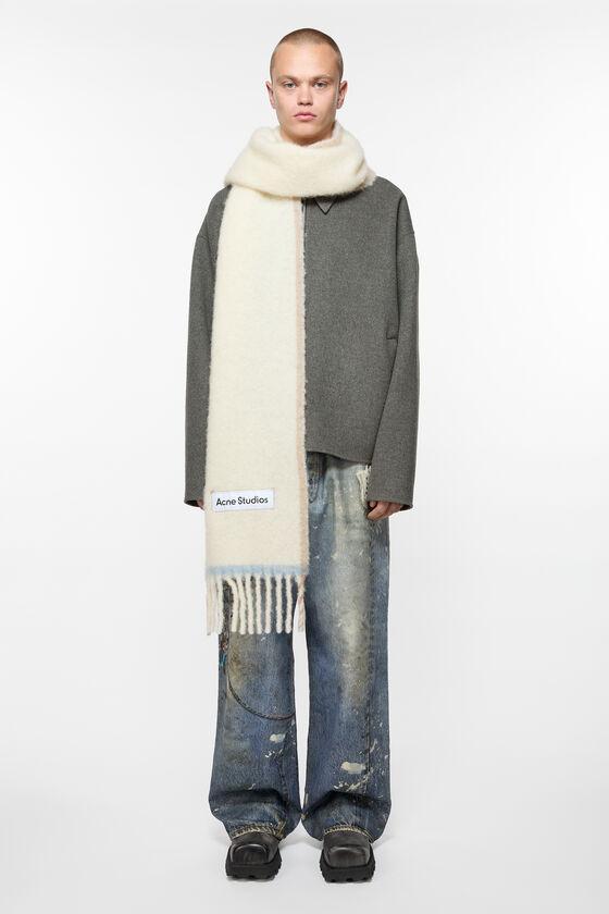 Wool mohair scarf - Narrow Product Image