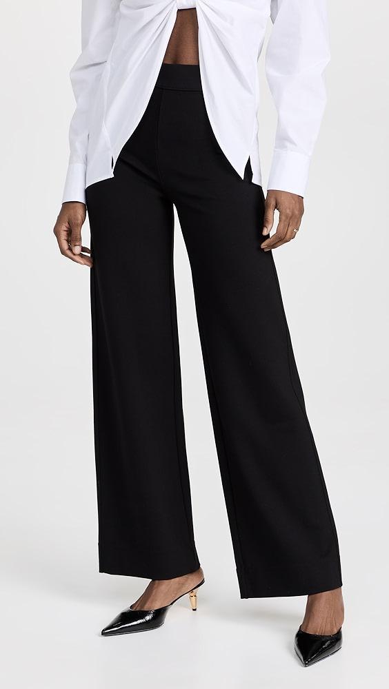 rag & bone Irina Ponte Wide Leg Pants | Shopbop Product Image