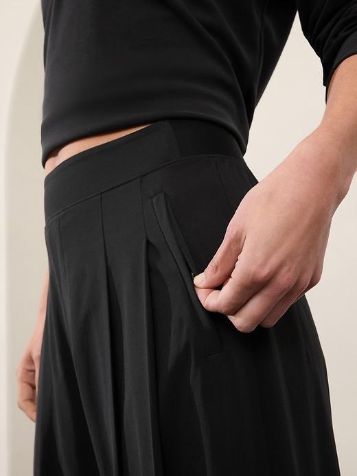 Brooklyn Heights High Rise Pleated Wide Leg Pant Product Image