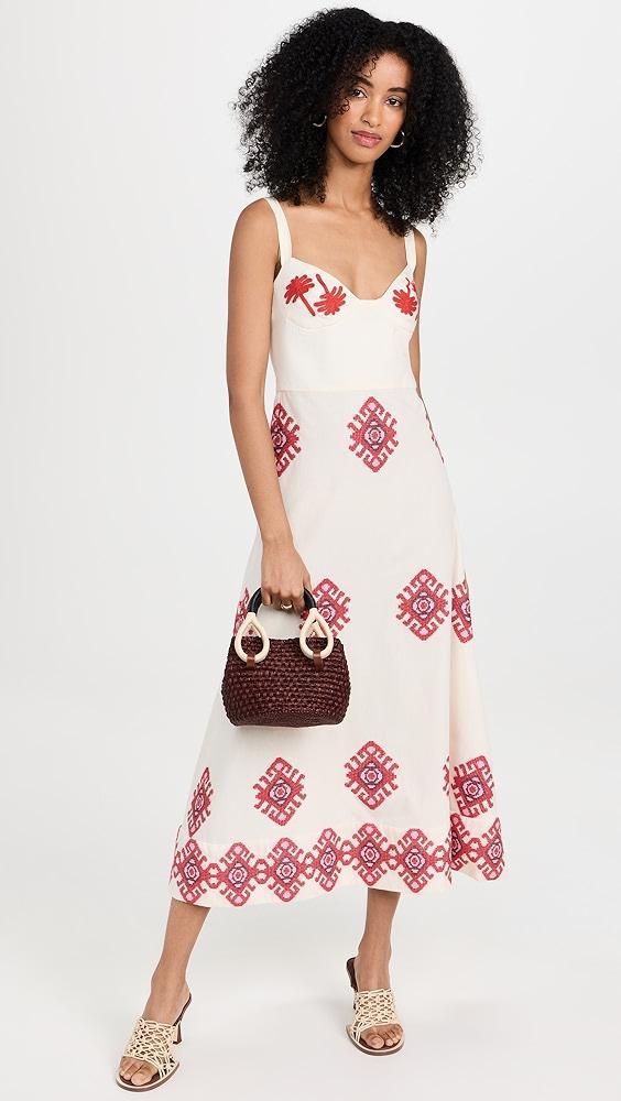 Johanna Ortiz Enkai Midi Dress | Shopbop Product Image