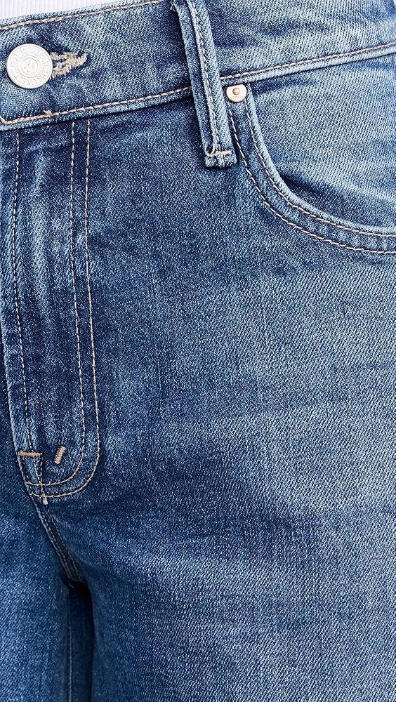 MOTHER The Swisher Sneak Fray Jeans | Shopbop Product Image