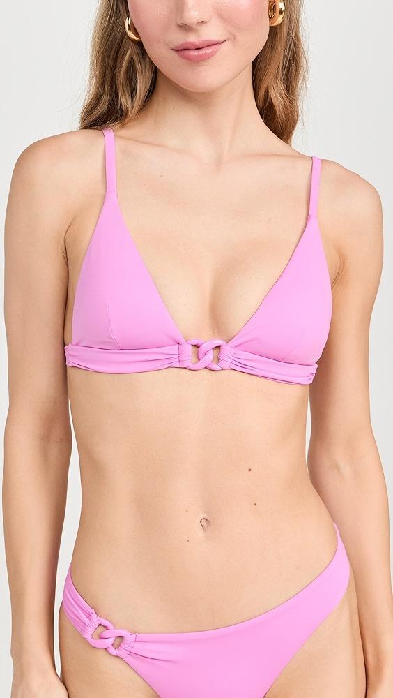 Vitamin A Luxe Link Bralette Top | Shopbop Product Image