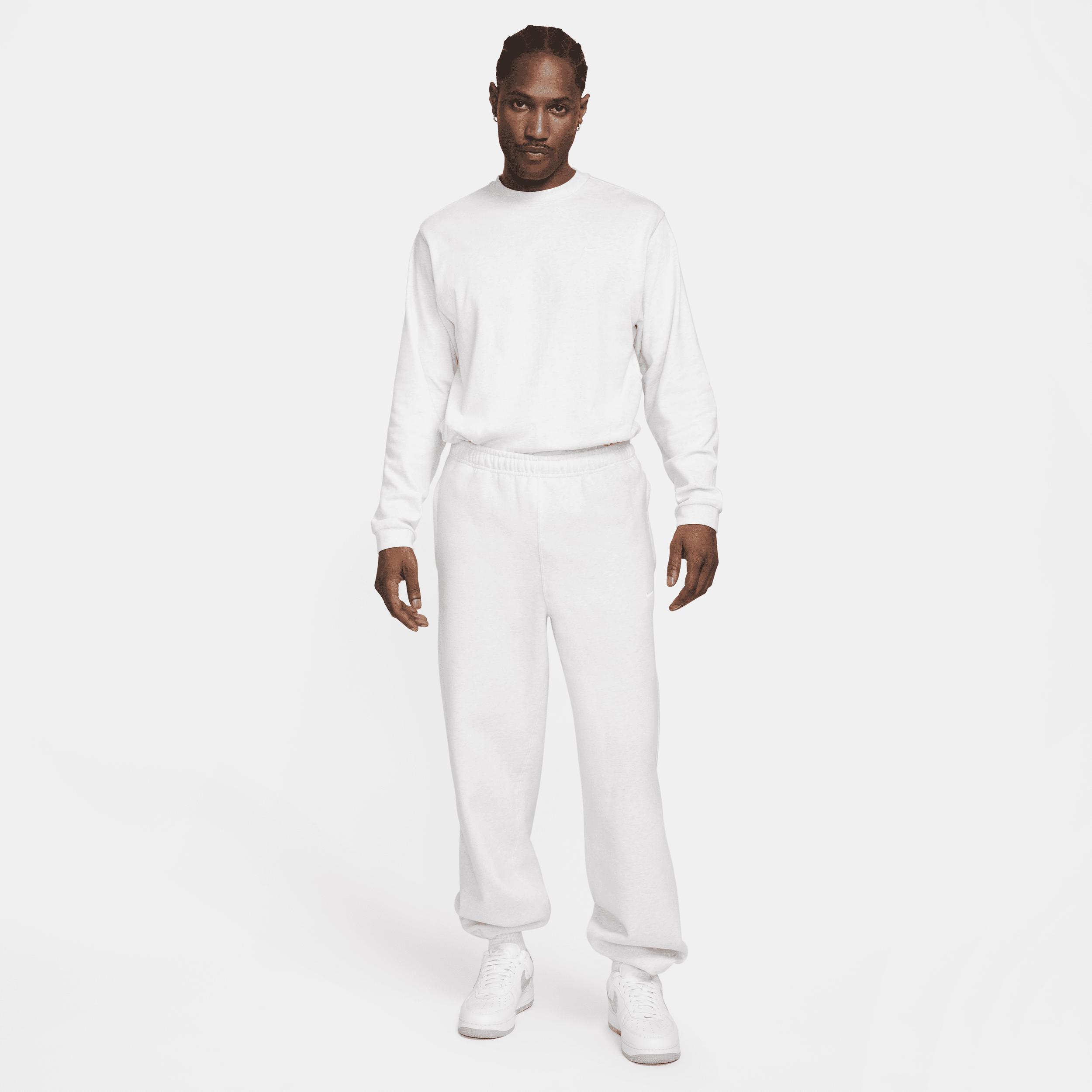 Men's Nike Sportswear Swoosh Open-Hem Fleece Pants Product Image