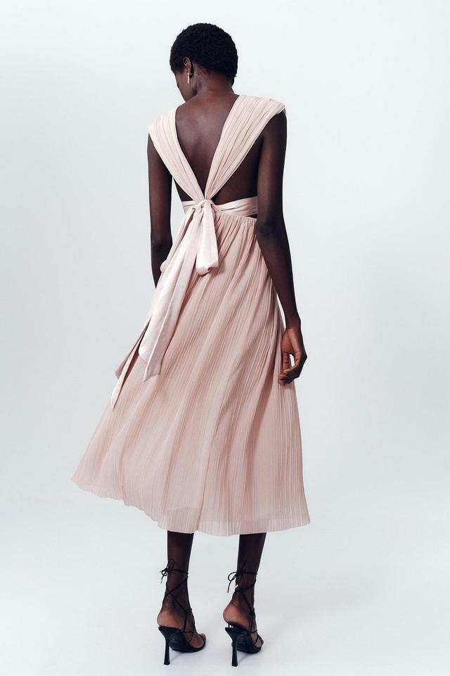 Becoming Bow Back Midi Dress Product Image