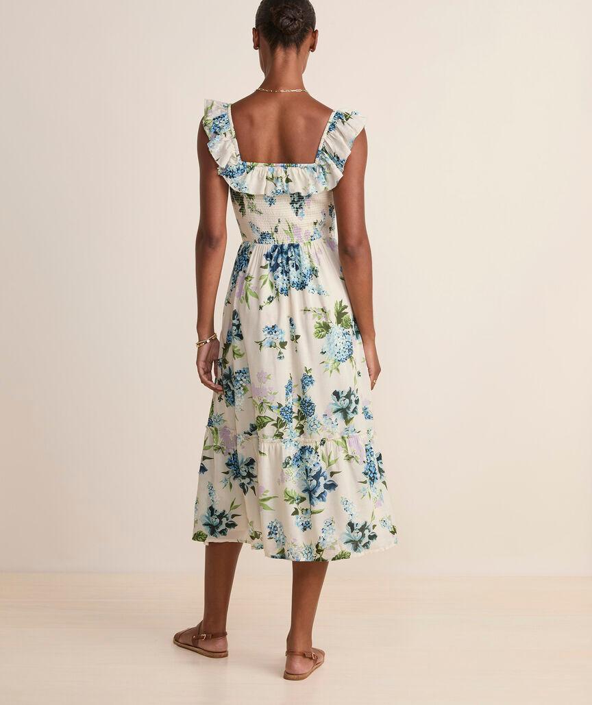 Smocked Midi Dress Product Image