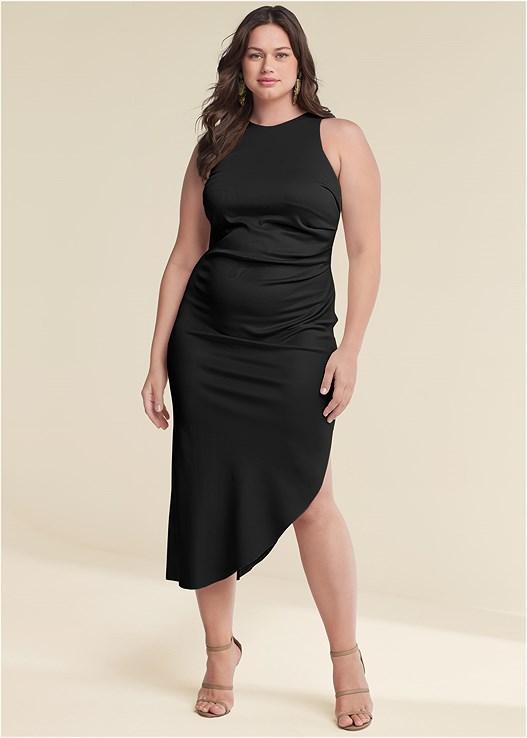 Ruched Bodycon Dress Product Image