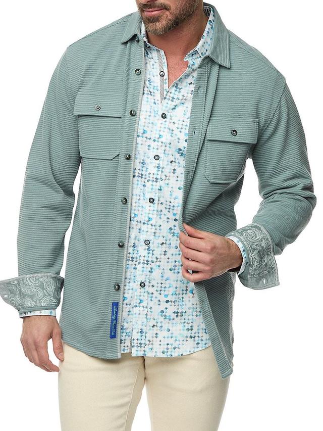 Mens Brunner Cotton-Blend Knit Shirt Product Image