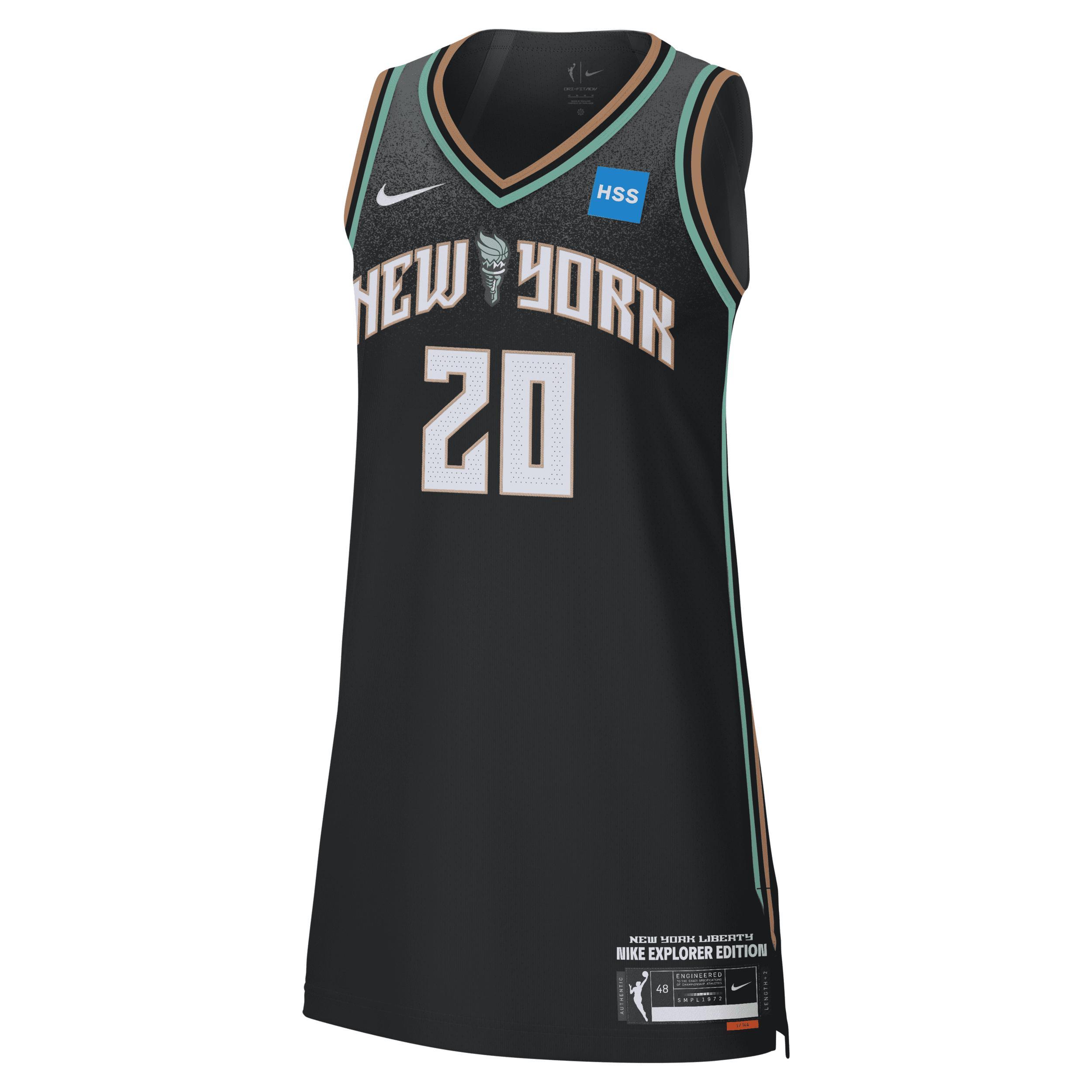 New York Liberty Explorer Edition Nike Womens Dri-FIT ADV WNBA Authentic Jersey Product Image