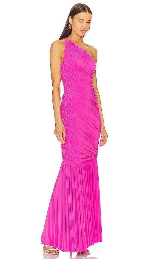 Norma Kamali Diana Fishtail Gown Size M, XS. Product Image