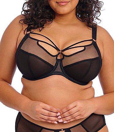 Elomi Sachi Sheer Tulle Adjustable Plunge Bra Product Image