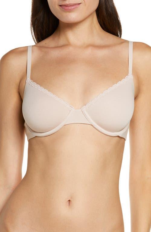 Skarlett Blue Adorned Cotton Blend Underwire Bra Product Image