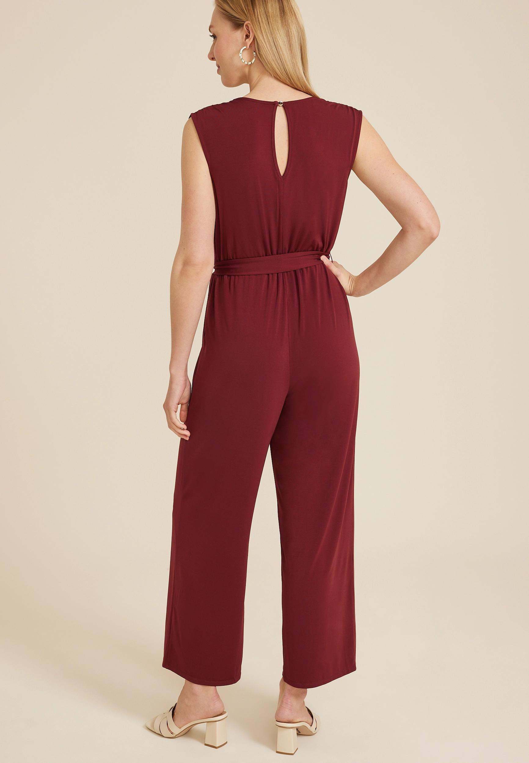 Lace Trim Pocket Jumpsuit Product Image