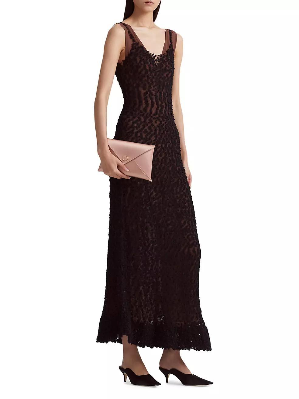 Rivette Wool & Silk Maxi Dress Product Image