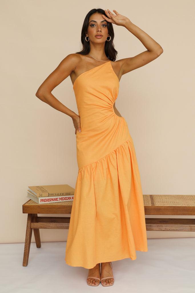 Love Another Day Maxi Dress Orange Product Image