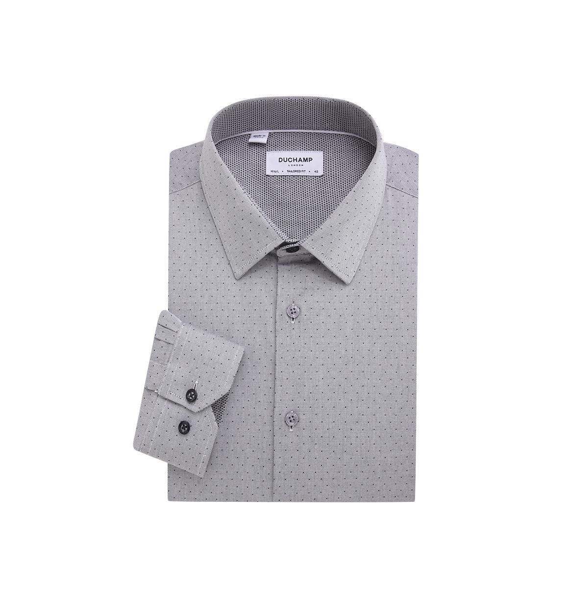 Duchamp London Mens Fancy Dot Dress Shirt Product Image