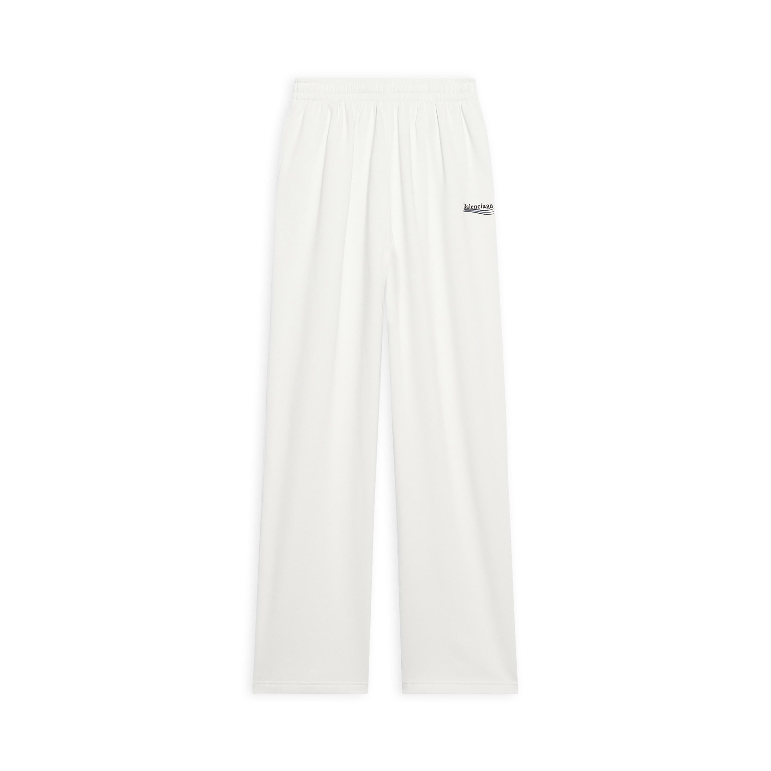 Men's Political Campaign Jogging Pants in White product image