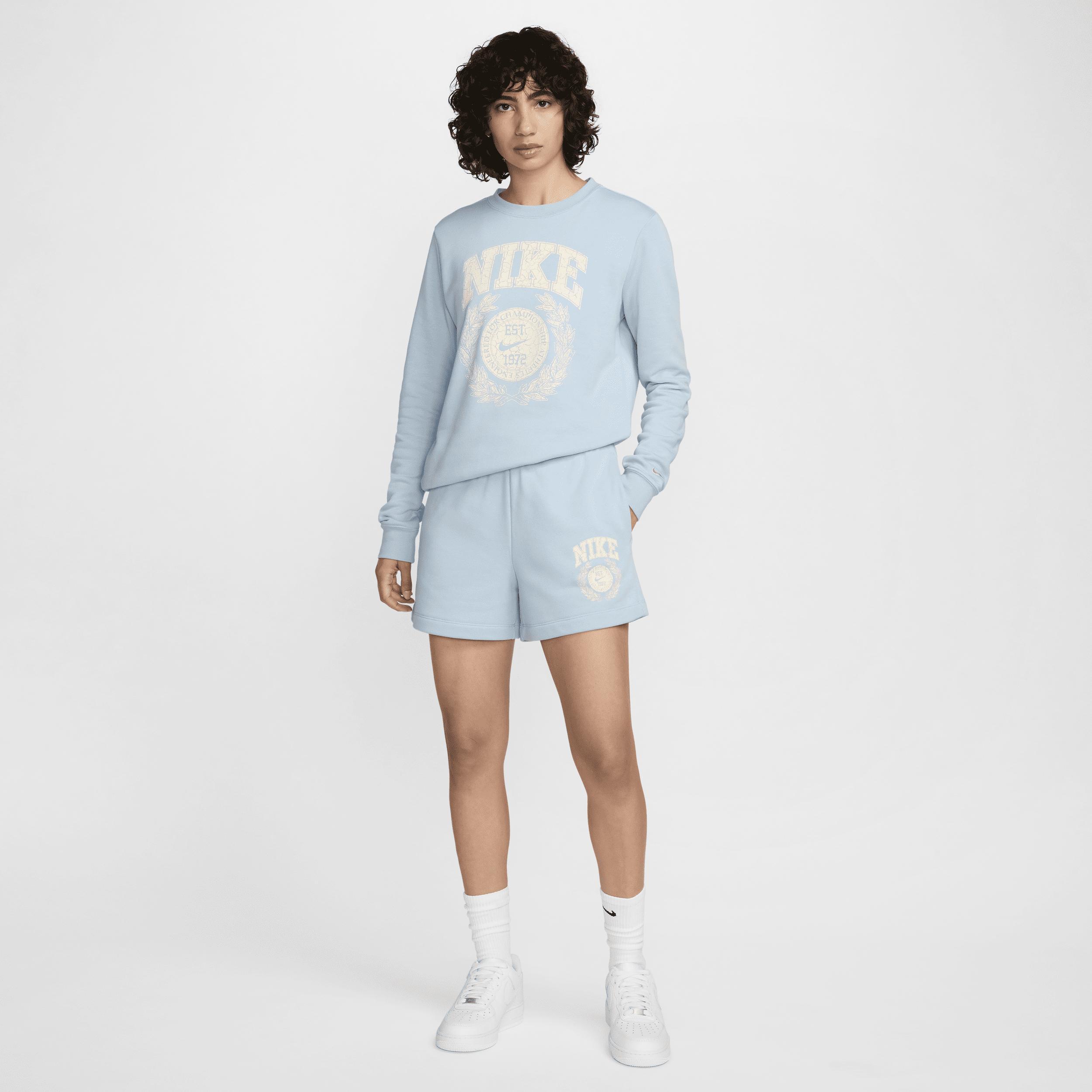 Women's Nike Sportswear Club Fleece Mid-Rise Graphic Shorts Product Image