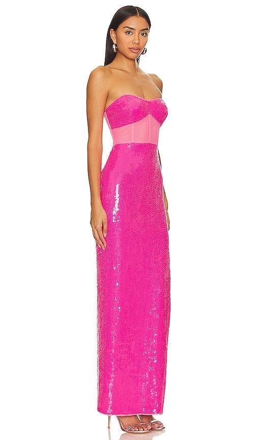 BCBGMAXAZRIA Long Evening Dress Size 4. Product Image