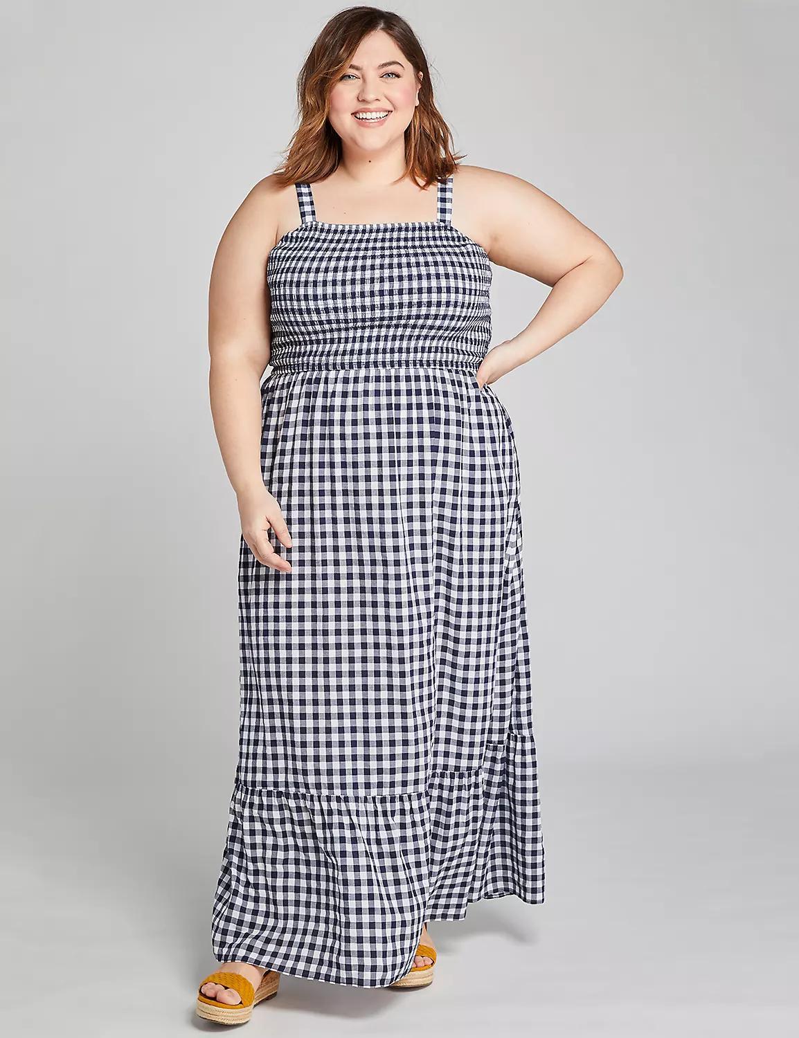 Shirred Maxi Dress Product Image