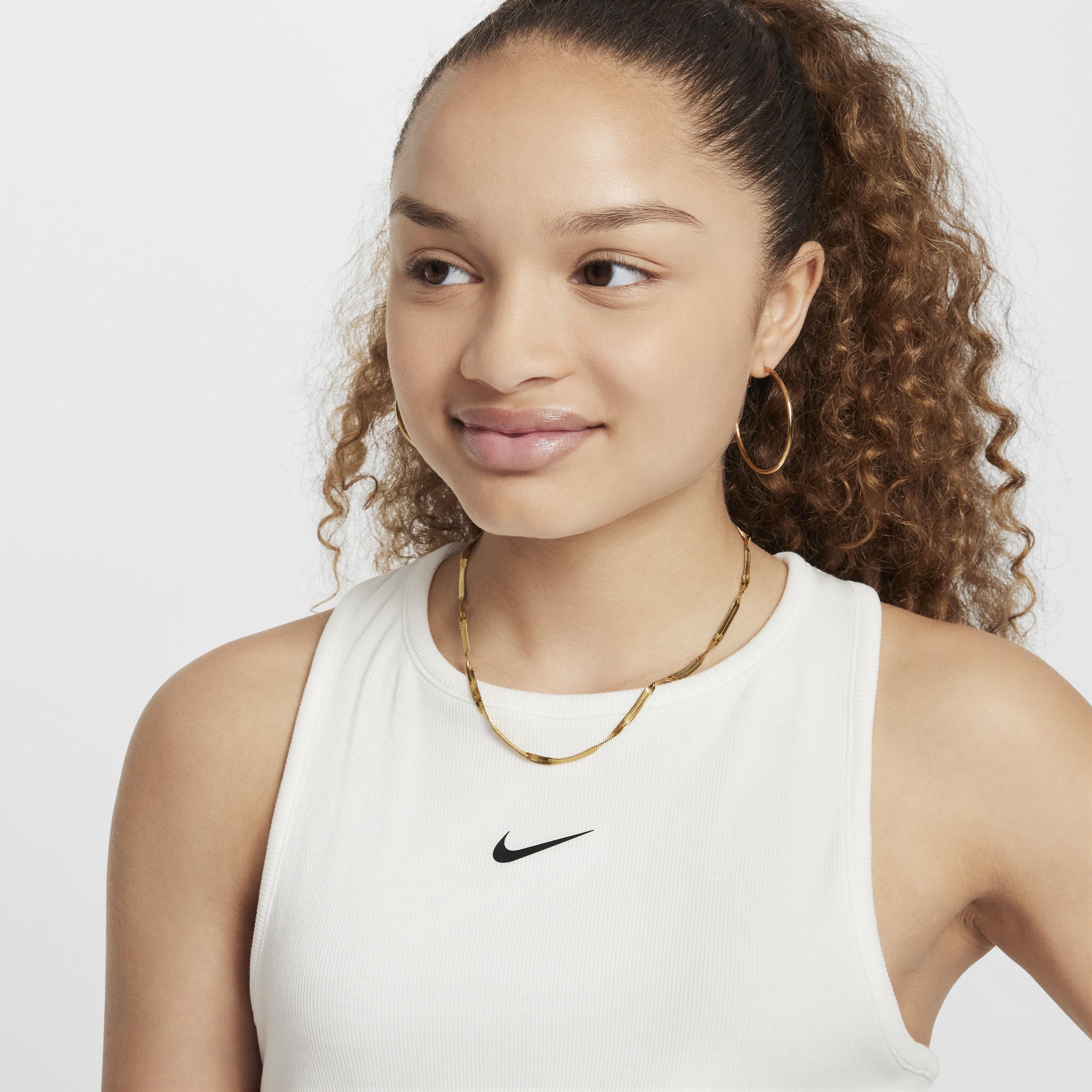 Women's Nike Sportswear Girls' Ribbed Tank Top Product Image