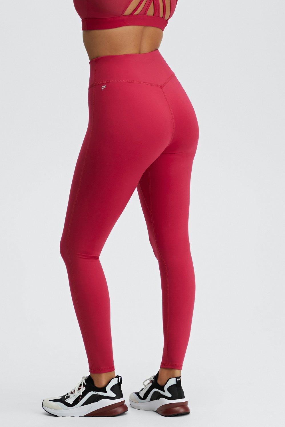 Fabletics Anywhere High-Waisted Legging Womens red plus Size 4X Product Image