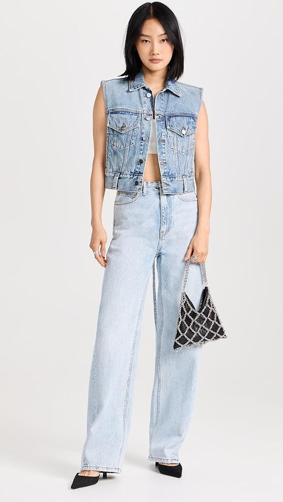 Alexander Wang Balloon Jeans with Skinny Button Back Waistband | Shopbop Product Image