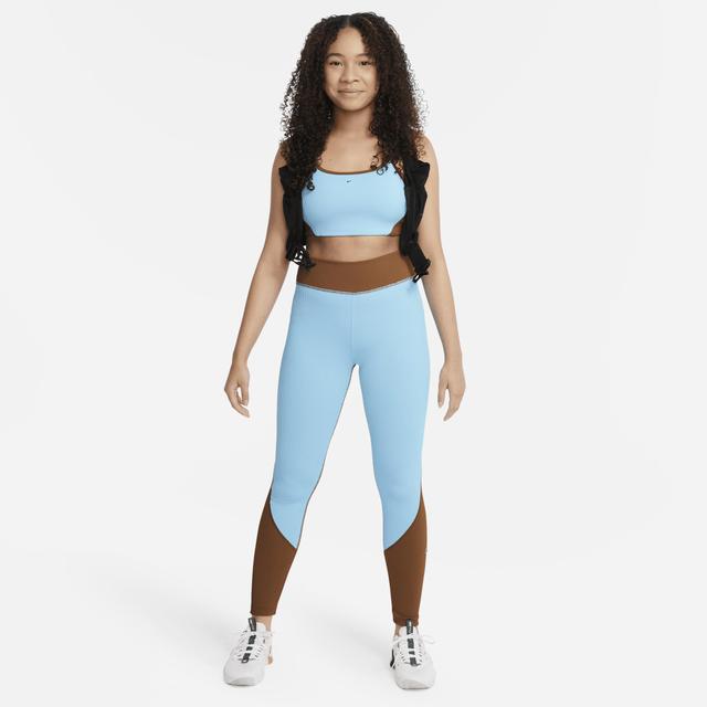 Nike Womens One Girls High-Waisted Dri-FIT Leggings Product Image