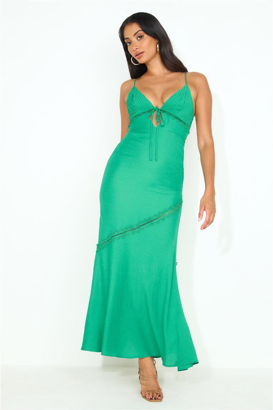 Your Inspiration Maxi Dress Green Product Image