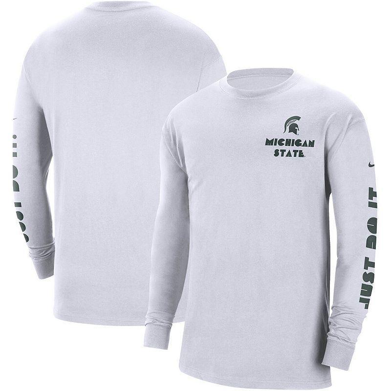 Mens Nike Michigan State Spartans Heritage Max 90 Long Sleeve T-Shirt Product Image