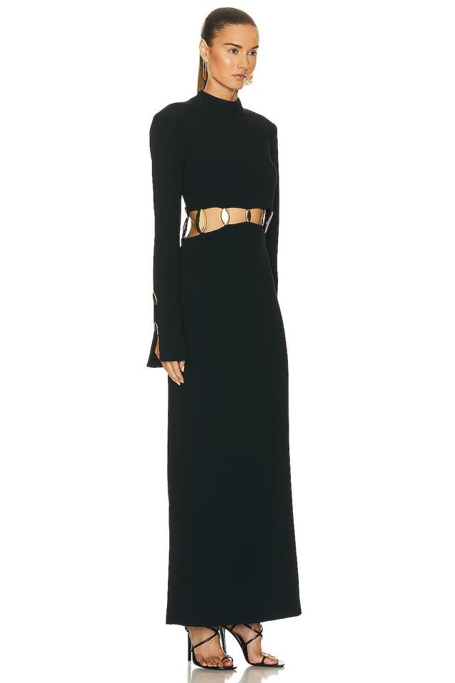 SIMKHAI Gloria Gown Black. (also in 0). Product Image