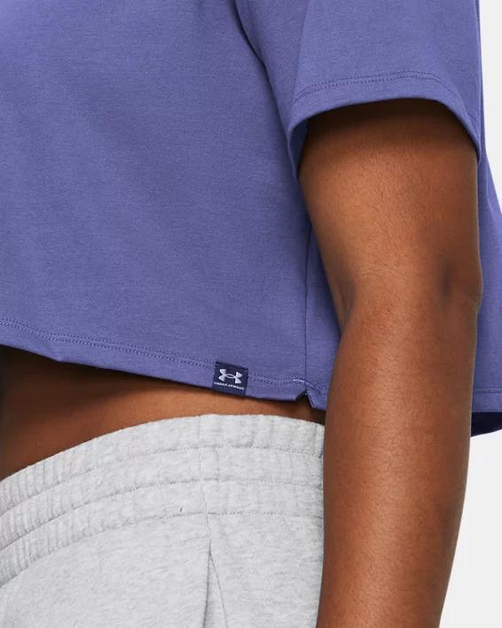 Women's UA Campus Boxy Crop Short Sleeve Product Image