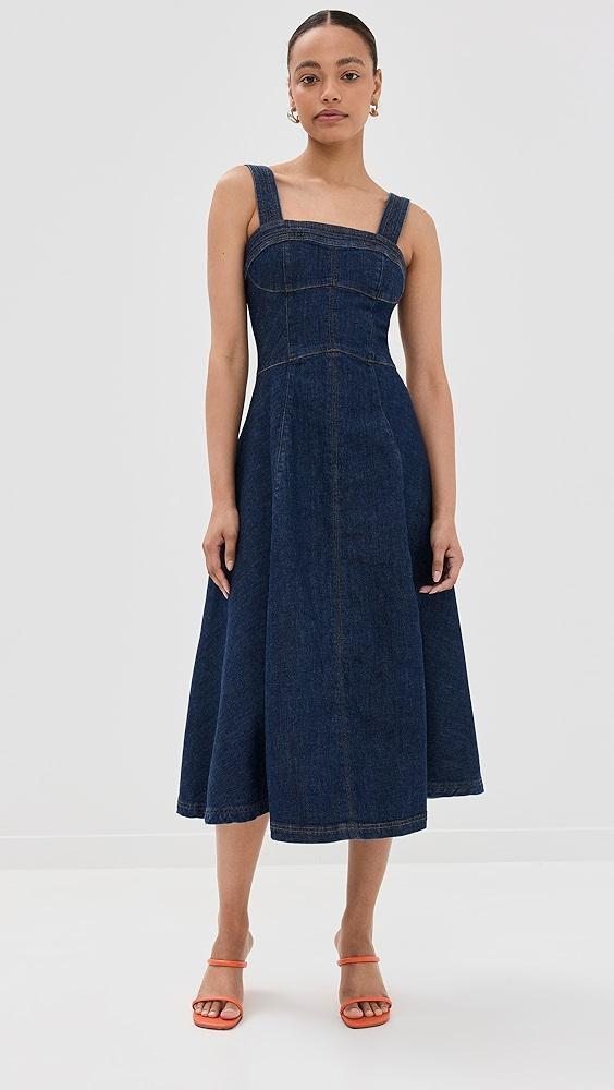 SIMKHAI Cici Denim Dress | Shopbop Product Image