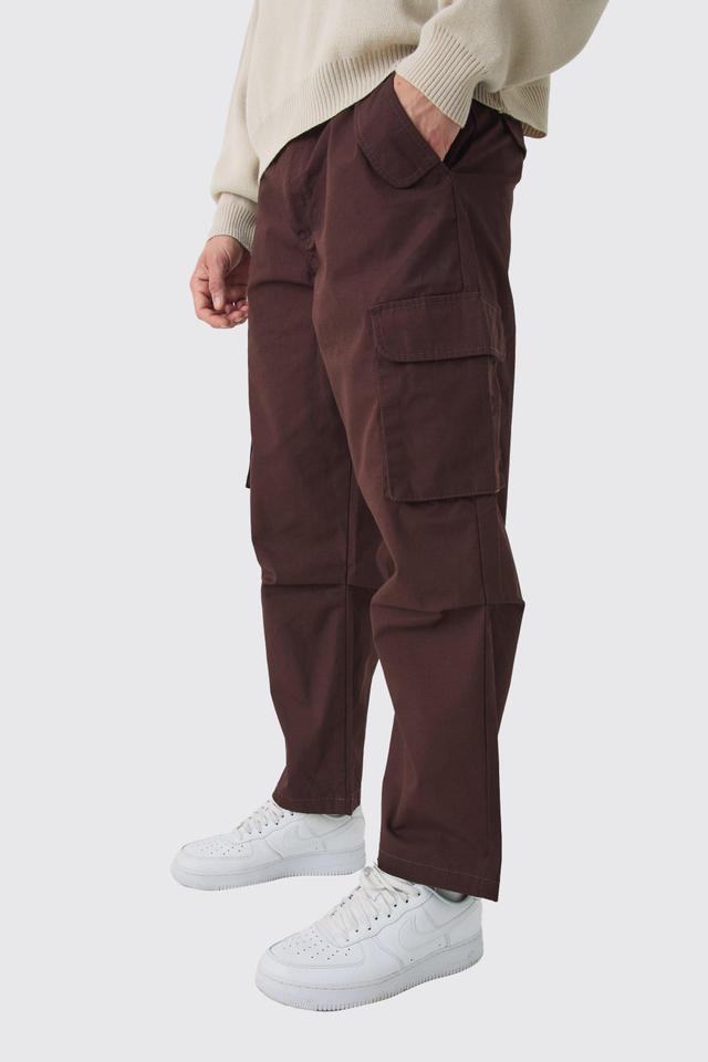 Skater Fit Ripstop Cargo Pants | boohooMAN USA Product Image