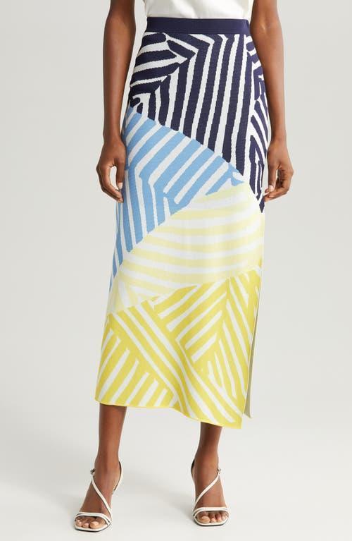 Staud Karina Striped Skirt Product Image