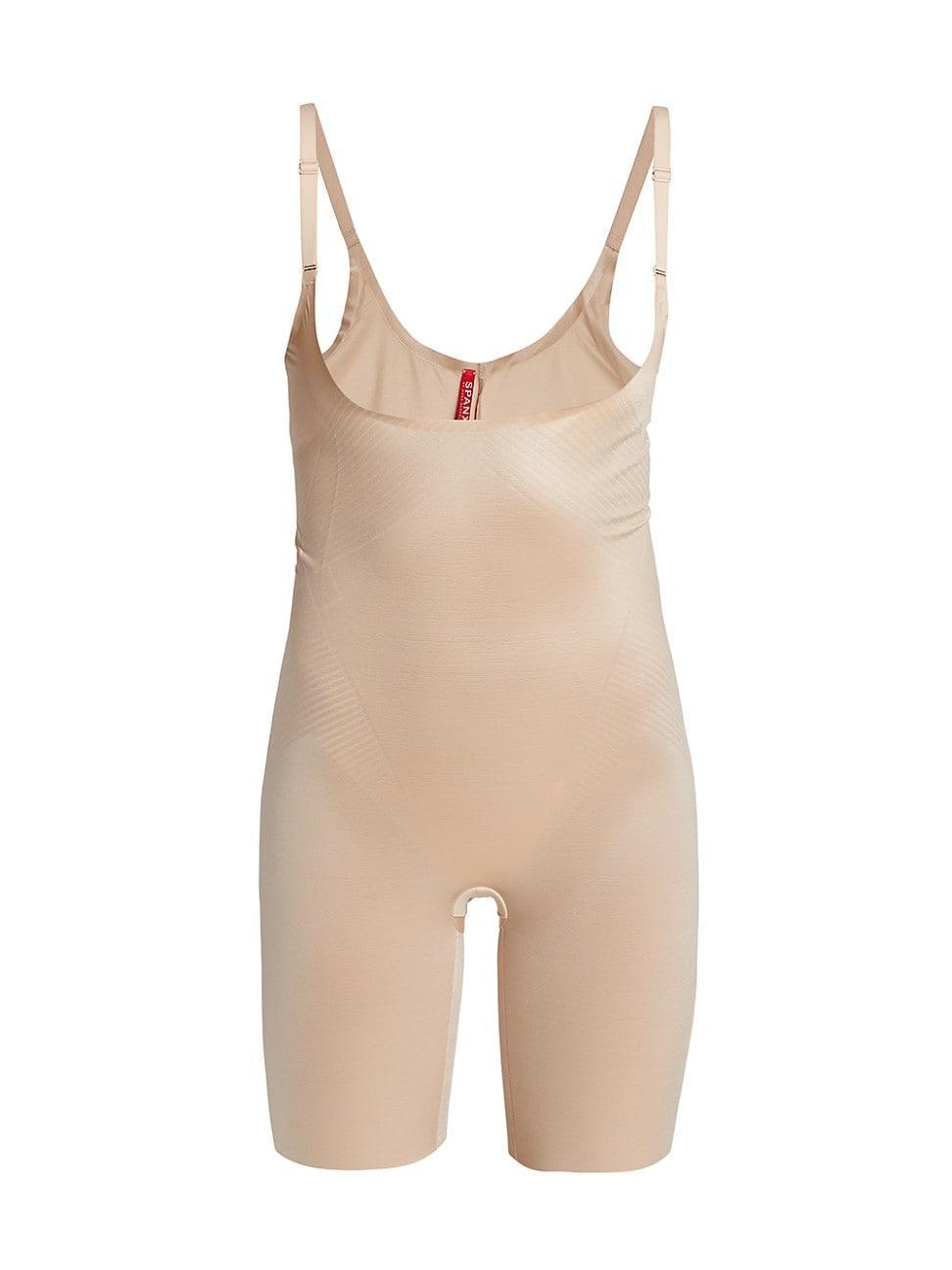 SPANX Thinstincts 2.0 Open Bust Mid-Thigh Bodysuit Product Image