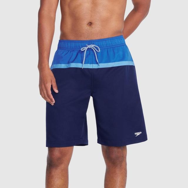 Speedo Mens 9 Colorblock Swim Shorts - Blue M Product Image