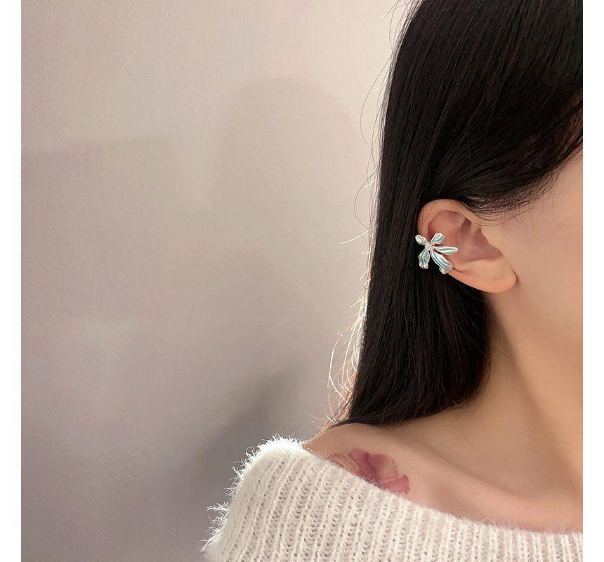 Floral Alloy Earring Product Image