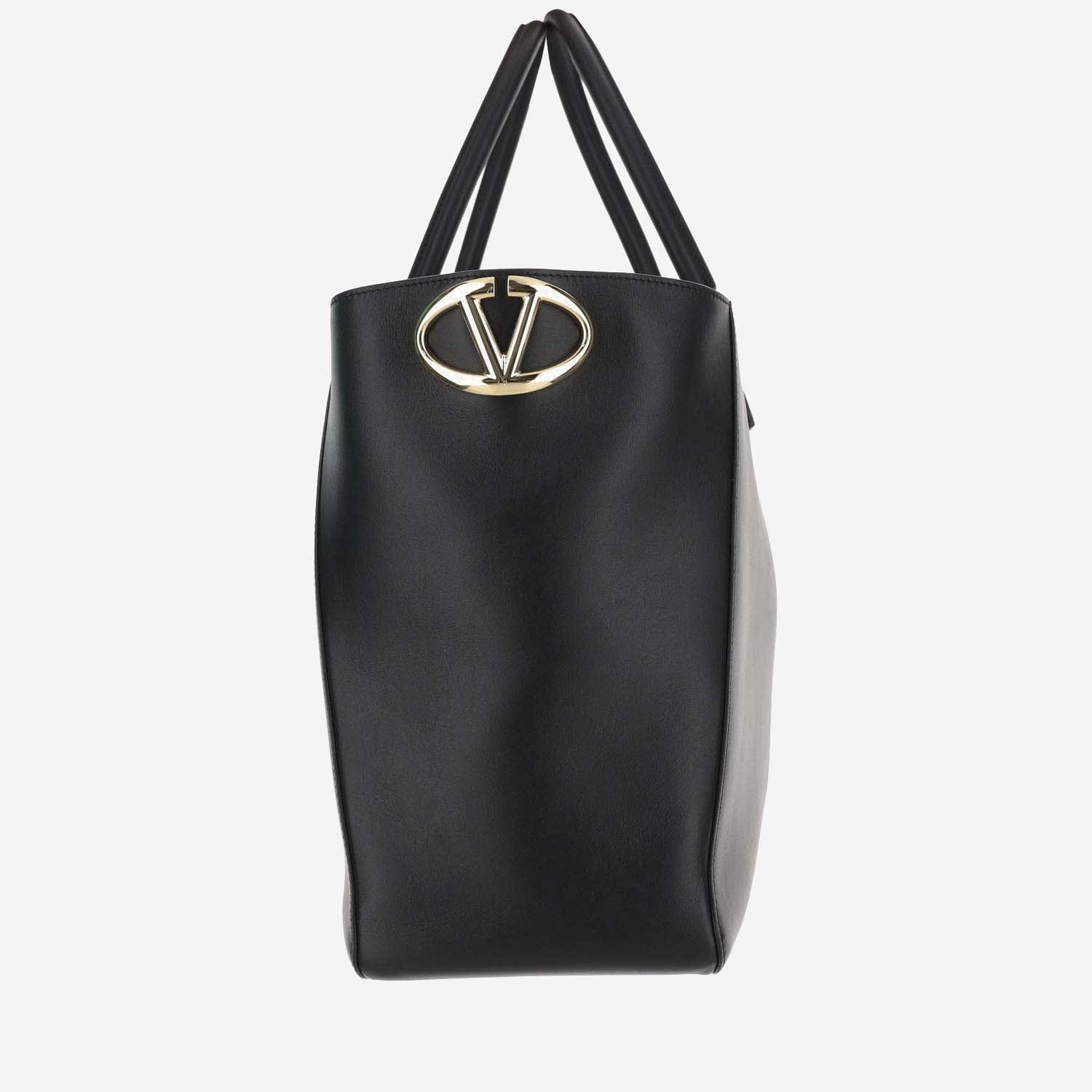 VALENTINO GARAVANI Vlogo Signature Tote Bag In Black Product Image