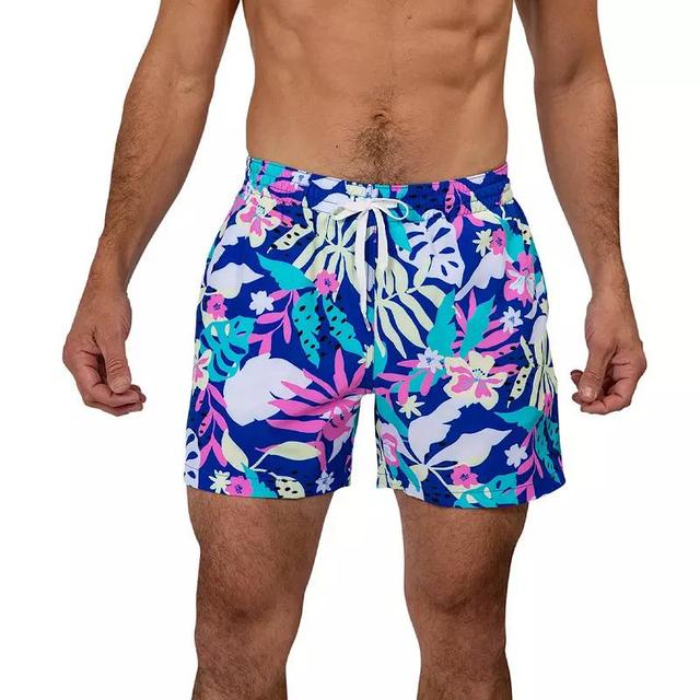 Mens Chubbies 5.5-in. Neon Allover Print Swim Trunks Product Image